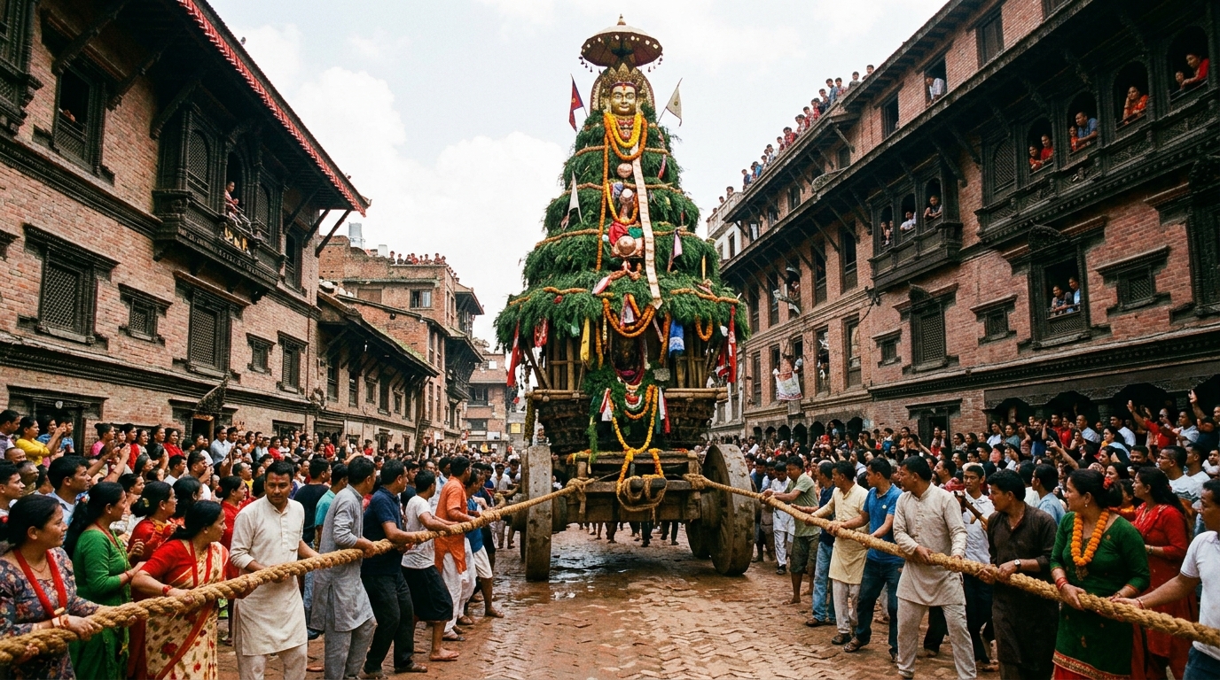 Rato Machindranath Jatra (Bunga Dyah)